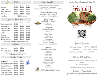 The Daily Menu.