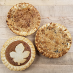 Mini Dutch Apple and Pumpkin Pies.