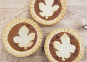 Mini pumpkin pies.