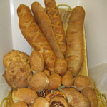 Fresh french bread and rolls