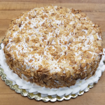 Burnt Almond Cake