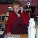 Ceylon taking an order