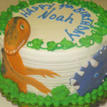 Dinosaur cake