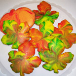 Fall cookie cutouts