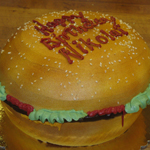 Hamburger Cake