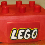 3-D Lego Cake