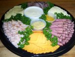 Deli Tray with cheese and meat, Gristmill Deli