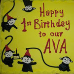 Monkey cake.