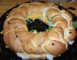 Braided Sandwich Ring from the Gristmill Bakery and Deli