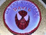 Spiderman cake